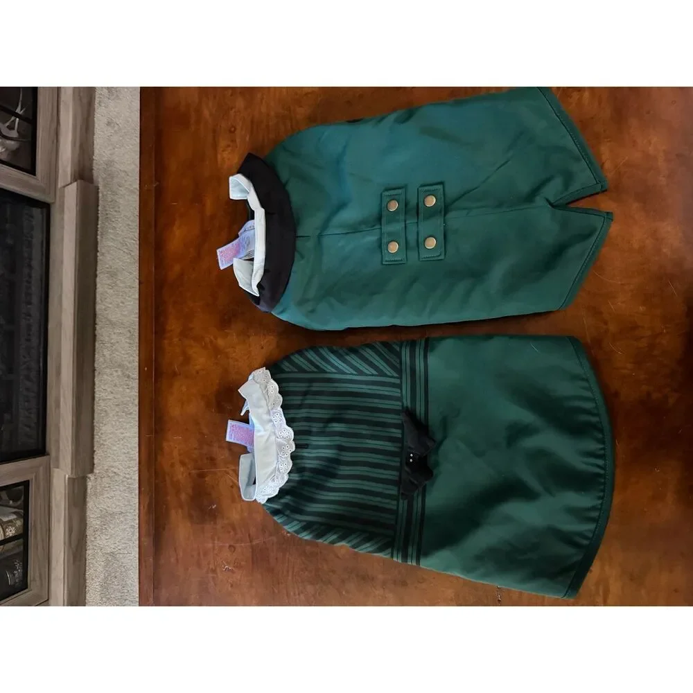 Walt Disney World Haunted Mansion Dog Costume Ghost Host and Hostest Lot of 2
